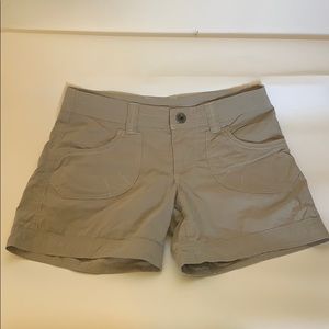 Women’s khaki Kuhl shorts size 2